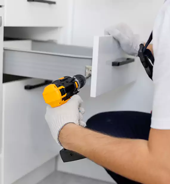 Bathroom Cabinet Remodel in Barnes