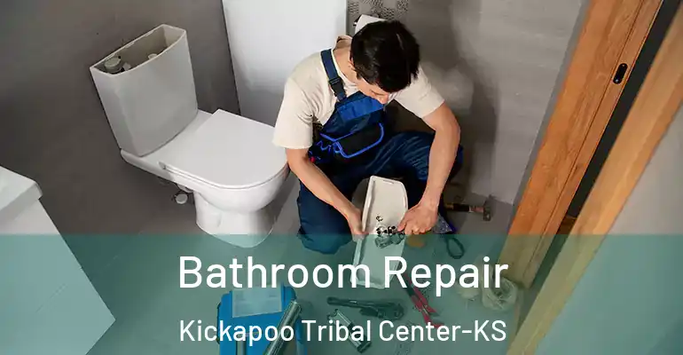 inner Bathroom imggen Bathroom Repair Kickapoo Tribal Center-KS
