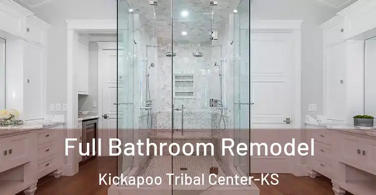 inner Bathroom imggen Full Bathroom Remodel Kickapoo Tribal Center-KS