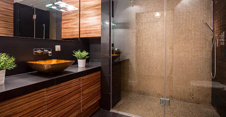 Half Bath Addition in Crete