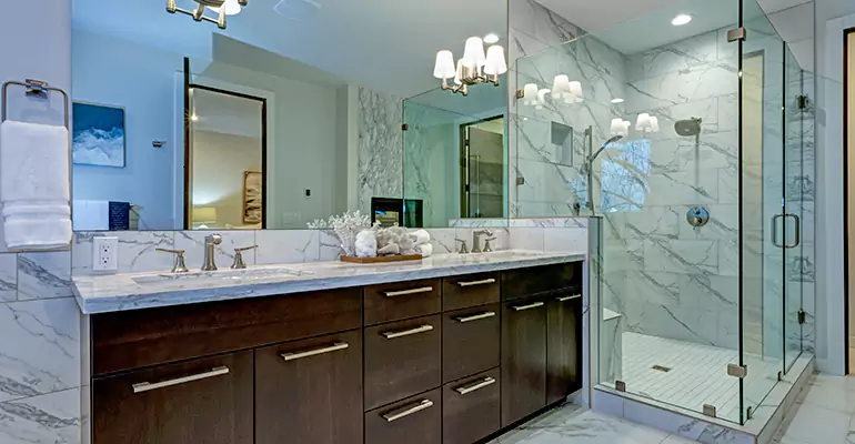 Partial Bathroom Reconstruction in Basehor