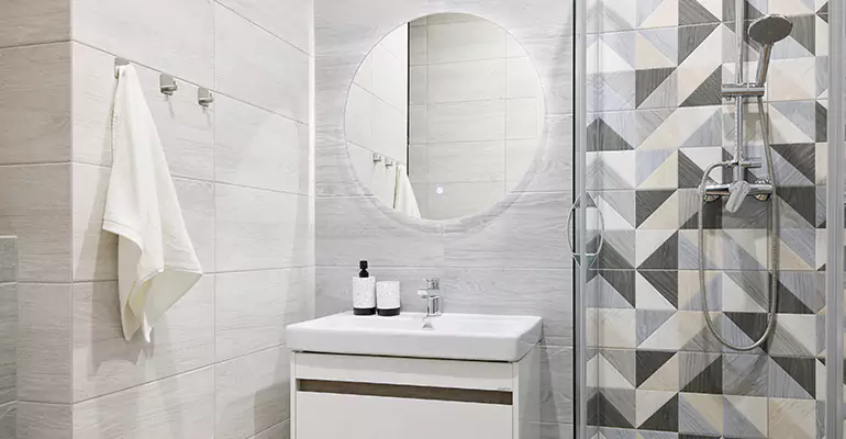 Small Master Bathroom Remodel in Exeter