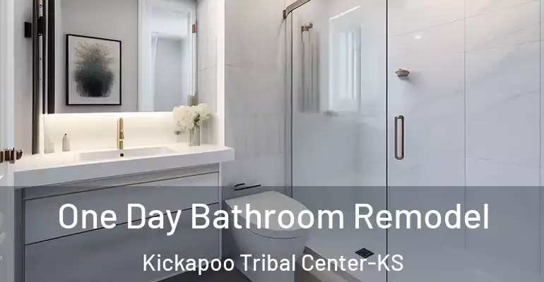 inner Bathroom imggen One Day Bathroom Remodel Kickapoo Tribal Center-KS