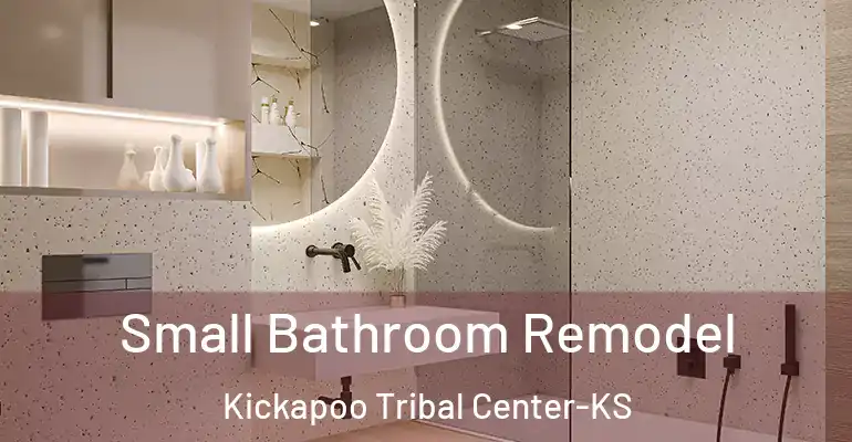 inner Bathroom imggen Small Bathroom Remodel Kickapoo Tribal Center-KS